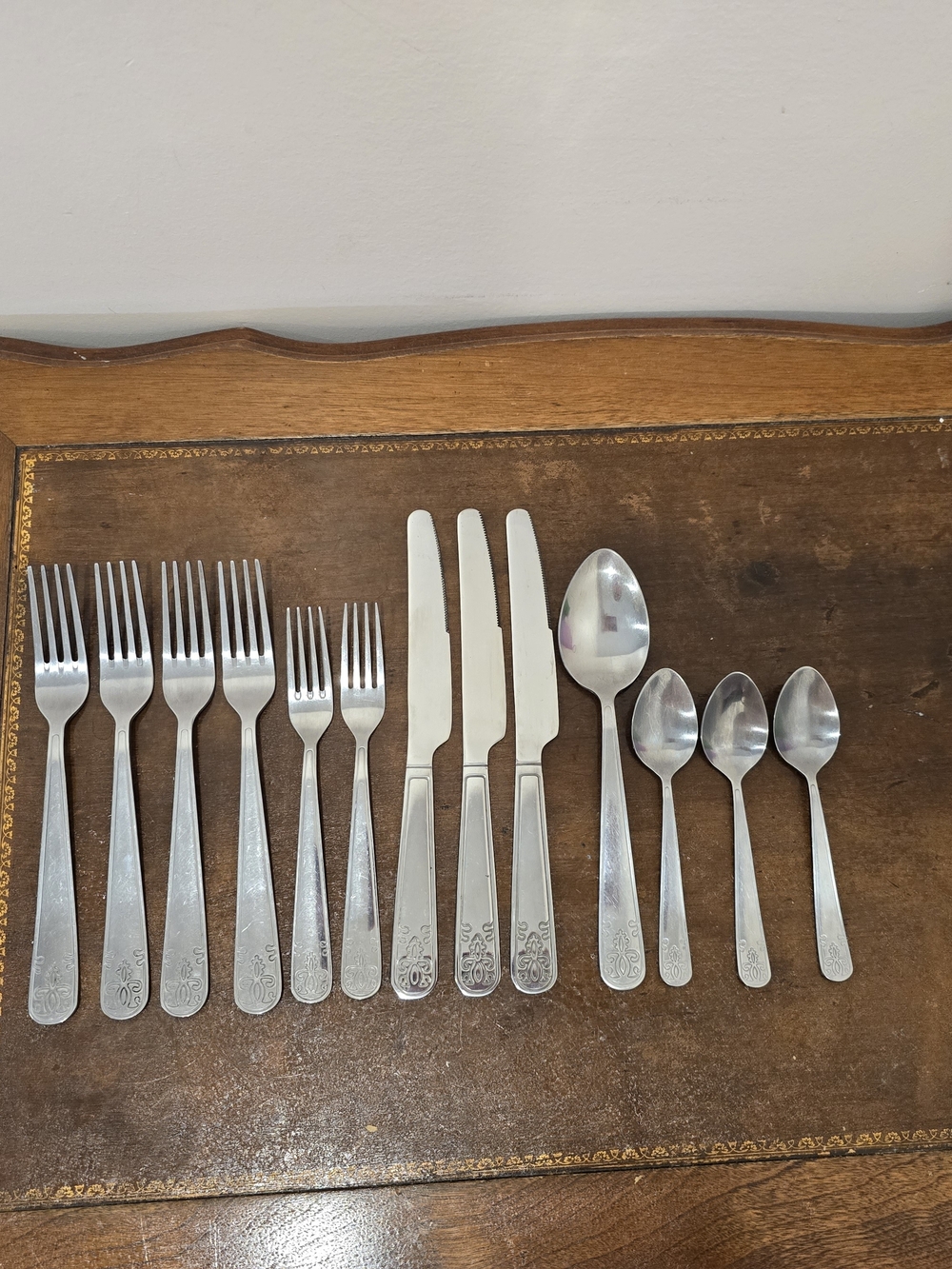 IKEA Atbart Flatware Set 22185 Stainless Steel - 13 Piece Lot Discontinued